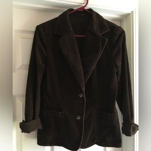 Vintage brown corduroy blazer